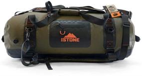 img 4 attached to 🌊 SupremeWaterproof Scuba Zipper Dry Bag - Versatile as Duffel, Backpack or Shoulder - Compact (40L), Standard (70L) and XL (90L)