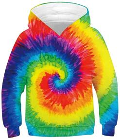 img 4 attached to 👕 Stylish Boys' Clothing: TUONROAD Fashion Hoodies & Sweatshirts Pullover