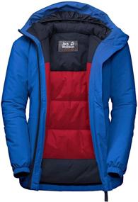 img 1 attached to 🧥 Jack Wolfskin Unisex-Youth Argon Storm Jacket Kids: Ultimate Protection for Outdoor Adventures