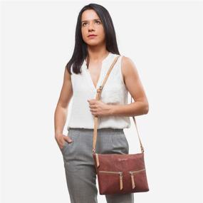 img 3 attached to 👜 Corkor Women's Crossbody Handbag: Cork Purse from Portugal, Crafted with Vegan Leather