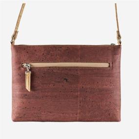 img 1 attached to 👜 Corkor Women's Crossbody Handbag: Cork Purse from Portugal, Crafted with Vegan Leather