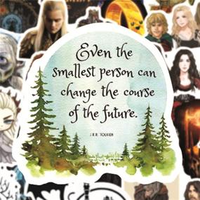 img 1 attached to 🧙 The Hobbit Laptop Stickers for Adults - 50 Pcs/Pack Classic Movie Decals: Waterproof, Vinyl, for Water Bottles, Laptops, Cars, and More