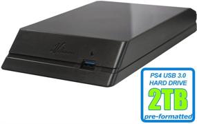 img 3 attached to 🎮 Жесткий диск HDDGear 2TB 7200RPM для игр на PS4 - внешний, USB 3.0, 64MB кэш, предварительно отформатирован для PS4 - 2 года гарантии.