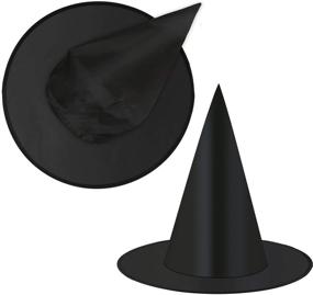 img 3 attached to Enchant Your Yard this Halloween with Elcoho 🎃 12pc Witch Hat Costume Set and 100 Yards Hanging Rope
