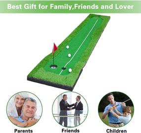 img 1 attached to 🏌️ Enhance Your Golf Skills with our Large Professional Golf Putting Green System - Perfect for Indoor or Outdoor Training!