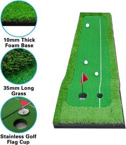 img 2 attached to 🏌️ Enhance Your Golf Skills with our Large Professional Golf Putting Green System - Perfect for Indoor or Outdoor Training!
