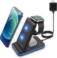 wireless charging station qi certified charger logo