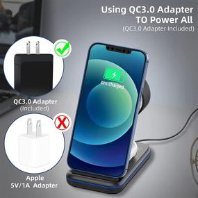 img 2 attached to Wireless Charging Station Qi Certified Charger