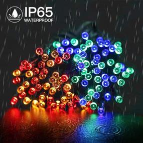 img 1 attached to 🎄 AmyHomie 300LED Multicolor Christmas Lights: 8 Lighting Modes, Indoor/Outdoor Halloween Decoration