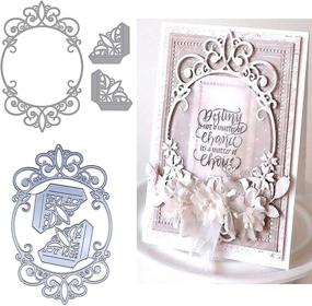 img 4 attached to Wedding Stencils Scrapbooking Decorative Embossing Scrapbooking & Stamping in Die-Cutting & Embossing