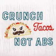 🌮 aunt martha's absorbent flour sack dish towel: dirty laundry crunch tacos edition логотип
