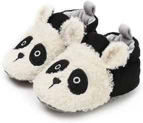 img 2 attached to BENHERO Cartoon Slipper Moccasins Toddler Boys' Shoes in Slippers