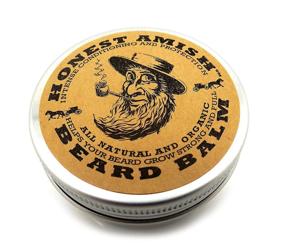 img 4 attached to 🧔 Honest Amish Organic Beard Balm - Natural Leave-in Conditioner for Beards - 2oz Tin