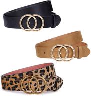 🐆 stylish jasgood leather ladies double leopard women's accessories: a classy touch for any outfit logo