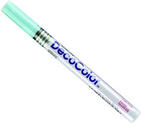 img 1 attached to 🎨 Uchida Marvy Deco Color Extra Fine Paint Marker Art Supplies: Pale Blue | Professional-Grade Precision and Vibrant Colors