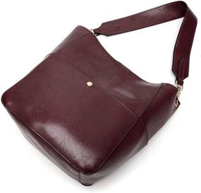 img 1 attached to 👜 Приобретайте модную коллекцию сумок Molodo: стильные женские сумки-мессенджеры из кожи, кошельки и сатчели.