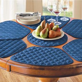 img 3 attached to Enhance Your Dining Experience with Collections Etc Kitchen Placemat Centerpiece