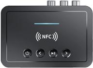 🎧 joohcungir bluetooth 5.0 transmitter receiver adapter - 3 in 1 wireless audio adapter with 3.5mm aux, rca, optical, usb - hifi stereo music support logo