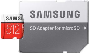 img 2 attached to Карта памяти Samsung 512 ГБ Micro SDXC EVO+ Plus для телефона Samsung, совместима с Galaxy S20 Fan Edition 📱, мобильный телефон S20 FE 5G (MB-MC512G), в комплекте с (1) считывателем SD и MicroSD-карт Everything But Stromboli.