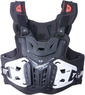 leatt chest protector black adult logo