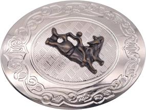 img 2 attached to Nocona Belt Co Boy's Tooled 🤠 Rodeo Belt: Exquisite Craftsmanship with Plaque Buckle