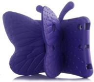 🦋 feitenn ipad 8th generation case for kids 10.2 inch 2020/2019 – shockproof kickstand butterfly cover – non-toxic eva foam wings – kid-proof rugged bumper – purple – boy girl gift – ipad 7th 8th gen 10.2'' logo