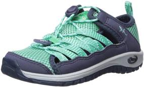 img 4 attached to 👟 Chaco Girls Outcross Medium Little Girls' Athletic Shoes: Comfortable and Stylish Footwear for Active Girls