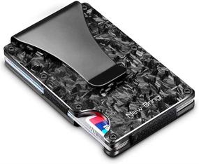 img 4 attached to Carbon Fiber Wallet Men Minimalist Men's Accessories for Wallets, Card Cases & Money Organizers