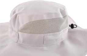 img 1 attached to 🎩 Ultimate Protection: Connectyle Men's Outdoor Boonie Sun Hat for Fishing, Hiking, and Camping with UV Shield