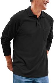 img 4 attached to Brosloth Men's Classic Regular Casual Shirt Sleeve Clothing