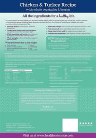 img 3 attached to Grain Free Chicken and Turkey Recipe for Optimal Health Extension