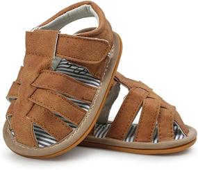 img 2 attached to LAFEGEN Sandals Outdoor Toddler 3 18Months Boys' Shoes : Sandals