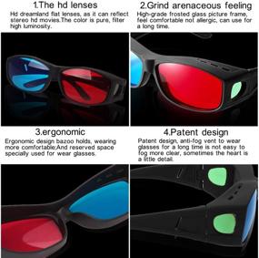 img 3 attached to 🕶️ BIAL Red Blue Glasses Anaglyph Game Extra: A Must-Have for Enhanced Gaming Experience