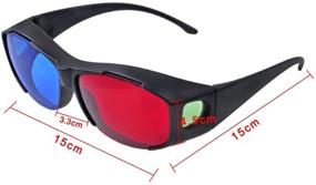 img 1 attached to 🕶️ BIAL Red Blue Glasses Anaglyph Game Extra: A Must-Have for Enhanced Gaming Experience