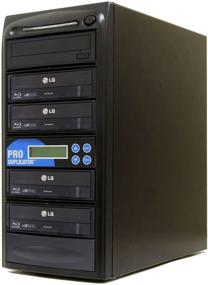 img 1 attached to ProDupliGo: Blu-ray BD BDXL M-Disc CD DVD Duplicator - Standalone Copier Duplication Tower (1 to 4)