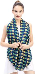 img 2 attached to 🍍 Infinity Lightweight Women's Accessories - Lina Lily Pineapple