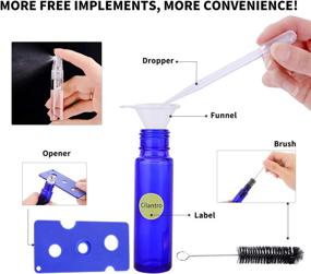 img 1 attached to Leak-Proof Droppers: TMIE Essential Bottles for Mess-Free Precision Dispensing