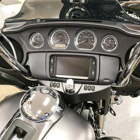 img 2 attached to Red Hound Auto 2 2014-2018 Harley Davidson Electra Glide Boom Box Ultra Classic Motorcycle Screen Saver - High Clarity Touch Display Protector with Invisible Design, Minimizes Prints - 6.5 Inch