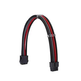 img 1 attached to FormulaMod ATX PSU Cable Kit 18AWG Sleeved Extension - 24P+ EPS 8-P+PCI-E 8-P with Combs - Black, Grey, Red - for Motherboard/GPU - Fm-NCK3