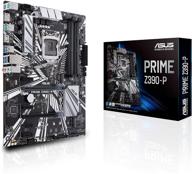 💻 asus prime z390-p lga1151 atx motherboard with above 4g decoding, 6xpcie slot, usb 3.1 gen2 for cryptocurrency mining (btc) and intel 8th/9th gen cpus. logo