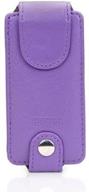 griffin trio interchangeable leather lavender logo