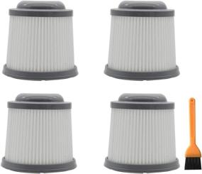 img 4 attached to Quality Replacement Filters for Black & Decker Vacuum Cleaner - EZ SPARES PVF110 PHV1810 PHV1210 BDH2000PL (4PCS)