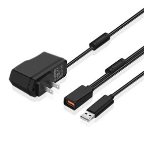 img 4 attached to 🎮 Enhance Your Gaming Experience: TNP Power Adapter Supply Cord Cable for Kinect - Replacement USB AC Power Adapter for Xbox 360 Kinect Motion Sensor System