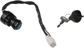 img 4 attached to Ignition Key Switch for Yamaha Kodiak 400 YFM400 2x4 4x4 2003-2006: Replace & Enhance Your ATV's Starting Mechanism