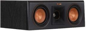 img 4 attached to Experience Crystal Clear Dialogue with the Klipsch RP-400C Ebony Center Channel Speaker