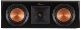 img 2 attached to Experience Crystal Clear Dialogue with the Klipsch RP-400C Ebony Center Channel Speaker