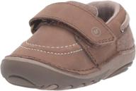 stride rite wally sneaker brown logo