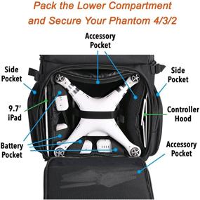 img 1 attached to Lykus 🎒 DBP100U Phantom Water-Resistant Backpack