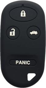 img 2 attached to Protective Silicone Keyless Entry Remote Control Key Fob Cover Case for Acura TL Honda Accord CR-V Civic Insight Odyssey Pilot Prelude S2000