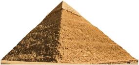 img 4 attached to Life-Size Cardboard Cutout Standup: Advanced Graphics Egyptian Pyramid of Chephren – Unleashing Historical Splendor!